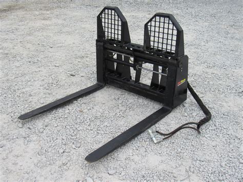 skid steer attachment extra wide fork lift|forks for skid steer mounts.